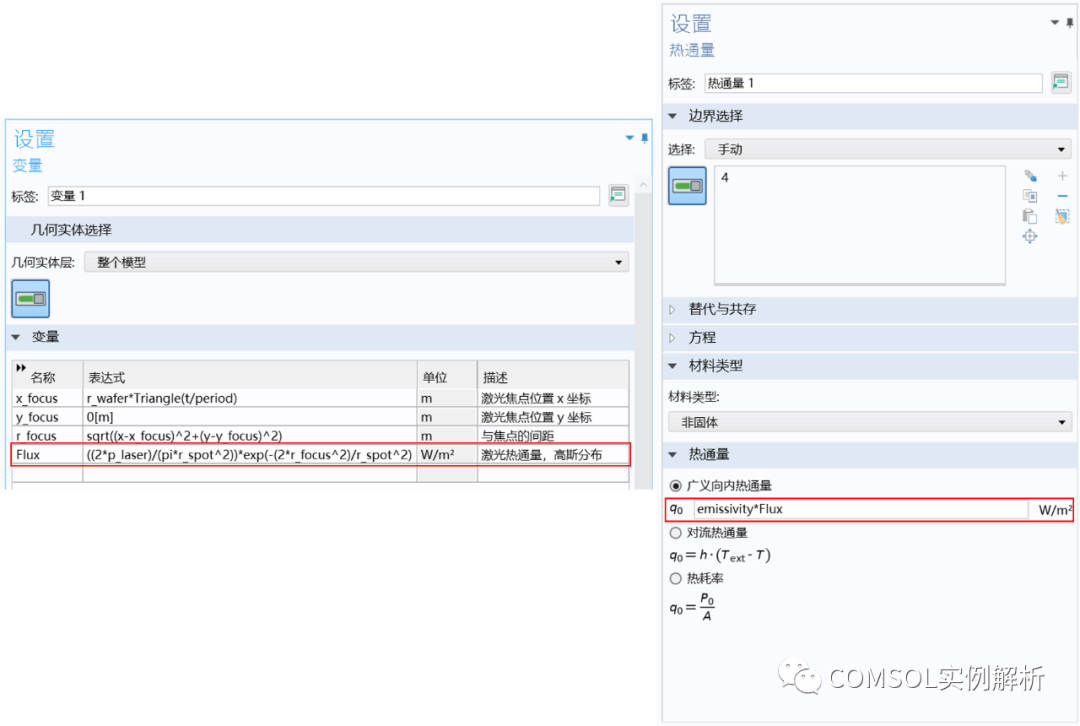 浅谈COMSOL中激光烧蚀的数值模拟